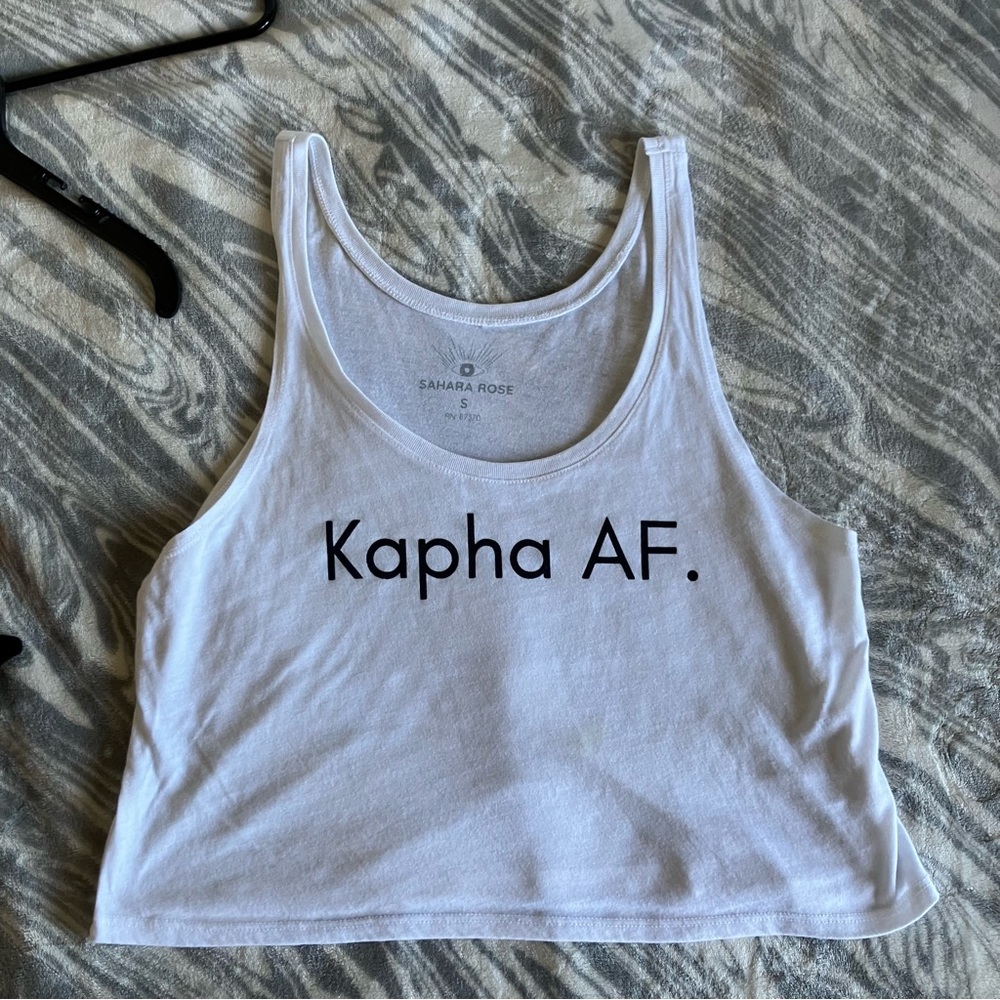 White Kapha AF Tank Top
